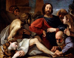 Die Auferweckung des Lazarus, spätes 16. oder 17. Jahrhundert