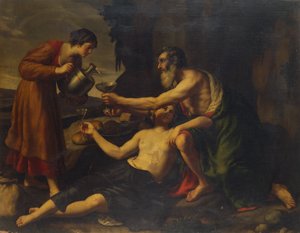Lot und seine Töchter