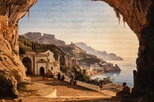 Die Höhle der Kapuziner in Amalfi von Alessandro la Volpe