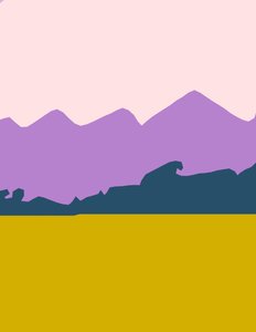 Nahegelegene Berge von Alex Caminker