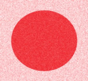 Roter Kreis, 2017 von Alex Caminker