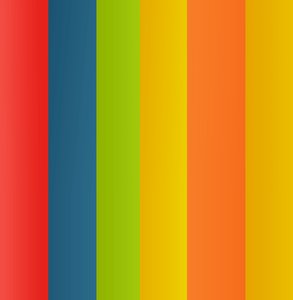Regenbogenfeld, 2019 von Alex Caminker