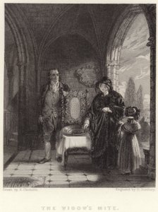 Das Scherflein der Witwe von Alexander (after) Chisholm