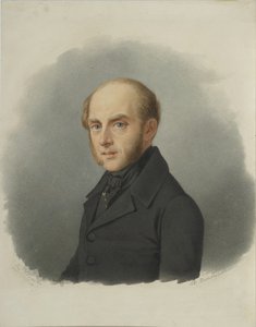 Porträt von Graf Sergey Semionovich Uvarov 1786-1855, frühe 1840er von Alexander Alexeyevich Vasilyevsky