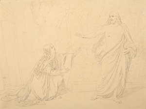 Noli me tangere, 1835 von Alexander Andreyevich Ivanov