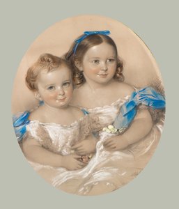 Doppelporträt von Mary Sime Greig und David Middleton Greig