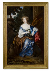 Porträt von Margaret Holles, Herzogin von Newcastle, 1685 von Alexander Comer