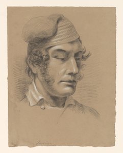 Kopf eines Mannes, nach rechts von Alexander Cranendoncq