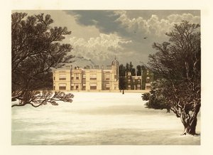 Eshton Hall, Yorkshire, England von Alexander Francis (after) Lydon