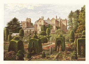 Levens Hall, Cumbria, England, 1880