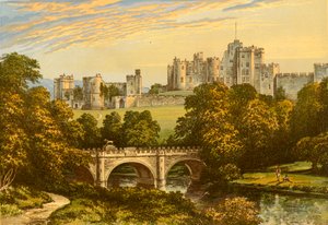 Schloss Alnwick von Alexander Francis Lydon