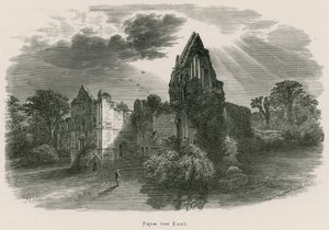 Dryburgh Abbey, vom Osten