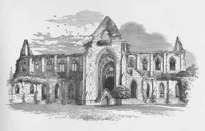 Von Süden, Tintern Abbey, ca. 1885, 1897 von Alexander Francis Lydon