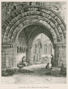 Furness Abbey, Blick in das Kapitelhaus von Alexander Francis Lydon