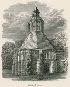 Glastonbury Abbey, Abtsküche von Alexander Francis Lydon