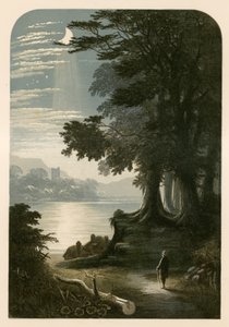 Illustration zu Miltons Il Penseroso von Alexander Francis Lydon