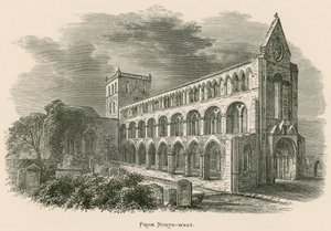 Jedburgh Abbey, von Nordwesten von Alexander Francis Lydon