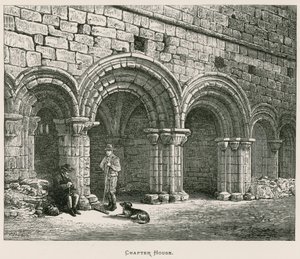 Kirkstall Abbey, Kapitelhaus von Alexander Francis Lydon