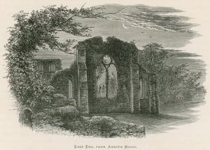 Netley Abbey, Ostende, vom Abtshaus von Alexander Francis Lydon