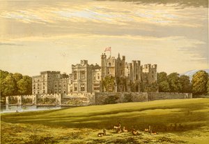 Raby Castle von Alexander Francis Lydon