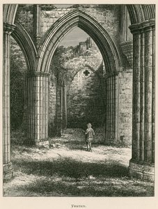 Rievaulx Abbey, Sakristei von Alexander Francis Lydon