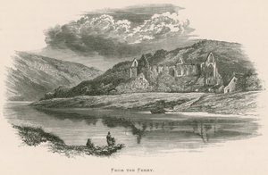 Tintern Abbey, von der Fähre aus von Alexander Francis Lydon