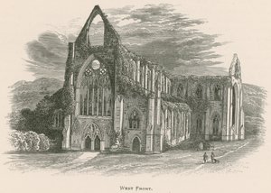 Tintern Abbey, Westfront von Alexander Francis Lydon