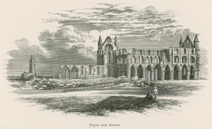 Whitby Abbey, von Süden von Alexander Francis Lydon