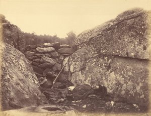 Heim eines Rebellen-Scharfschützen, Gettysburg