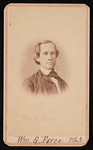 Porträt von William Quereau Force 1820-1880, Juni 1863 von Alexander Gardner