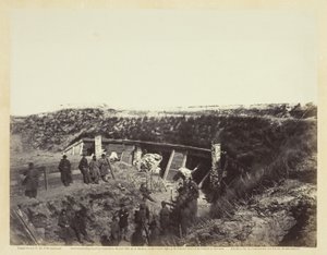 Die Kanzel, Fort Fisher, N.C., Januar 1865 von Alexander Gardner