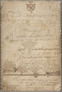 Tagebuch von Alexander Gillespie, 1662-85 von Alexander Gillespie
