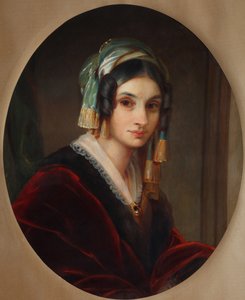 Porträt von Alexandra Smirnova-Rosset 1809-1882, 1841