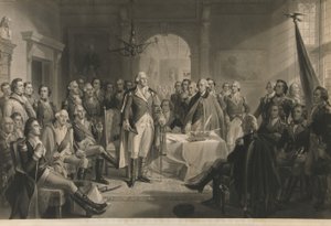 Washington und seine Generäle, veröffentlicht ca. 1870