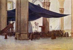 Florenz, Innenraum des Doms während der Fastenpredigt von Alexander Henry Hallam Murray
