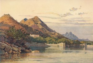 Der Ana Sagar, Ajmere, um 1880-1905 von Alexander Henry Hallam Murray