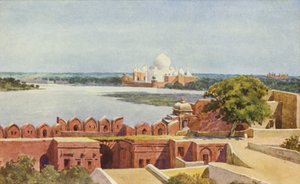 Der Taj vom Fort, Agra von Alexander Henry Hallam Murray