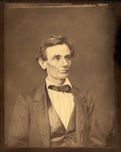 Porträt von Lincoln als Präsidentschaftskandidat
