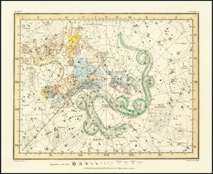 1822 - Alexander Jamieson - Kleiner Bär, auch Kassiopeia, Drache & Kepheus von Alexander Jamieson