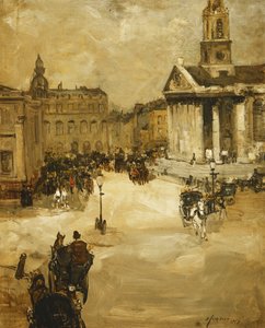 St. Martins in the Field vom Trafalgar Square von Alexander Jamieson