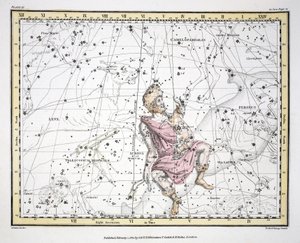 Die Sternbilder (Tafel IV) Auriga, Camelopaardalis, Telescopium Herschelli, aus 