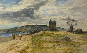 Broughty Castle, ca. 1860 von Alexander Jnr. Fraser