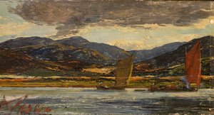 Flusslandschaft von Alexander Jnr. Fraser
