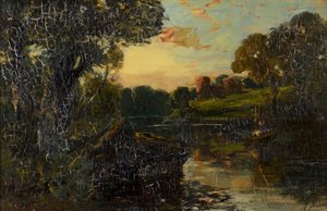 Flusslandschaft von Alexander Jnr. Fraser