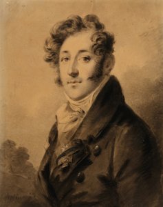Porträt von Konstantin Jakowlewitsch Bulgakow von Alexander Molinari