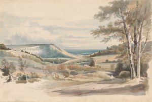 Boxhill von West Humble Lane von Alexander Monro