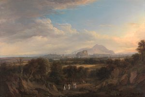 Ansicht von Edinburgh vom Westen, 1822 bis 1826 von Alexander Nasmyth