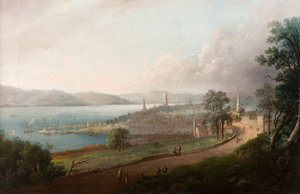 Dundee von der Princes Street, ca. 1823-24 von Alexander Nasmyth
