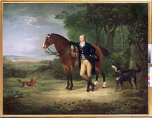 Porträt eines Gentlemans, wahrscheinlich George Hay, 7. Marquess of Tweeddale, um 1790