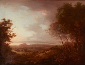 Blick auf Edinburgh vom Blackford Hill von Alexander Nasmyth